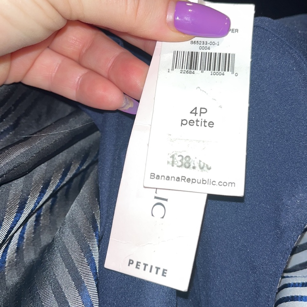 NWT Banana Republic Petites Collection Dress - Picture 6 of 9